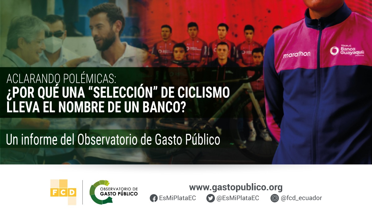 Aclarando polémicas: ¿por qué una “selección” de ciclismo lleva el nombre de un banco?
